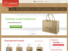 Tablet Screenshot of jutekott.ee